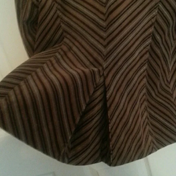 NAUTICA Corduroy Brown Striped Jacket - Picture 4 of 4